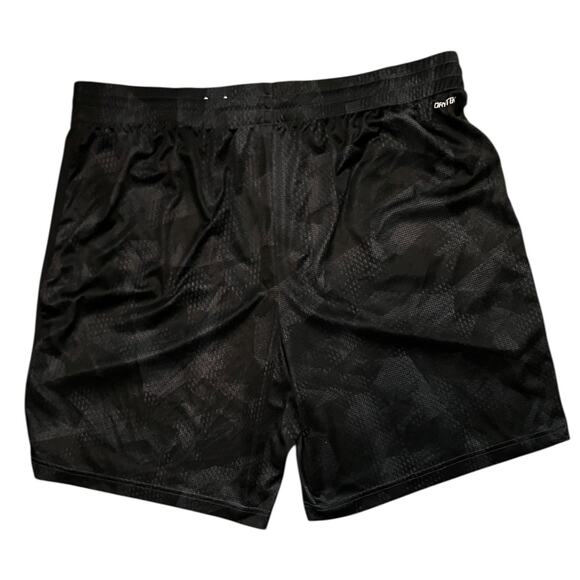 Tek Gear DryTek Black Reflective Print Shorts XL Men’s Running Athletic Gym - Picture 1 of 7